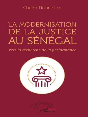cover image of La modernisation de la justice au Sénégal